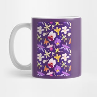 Festive orchids Mug